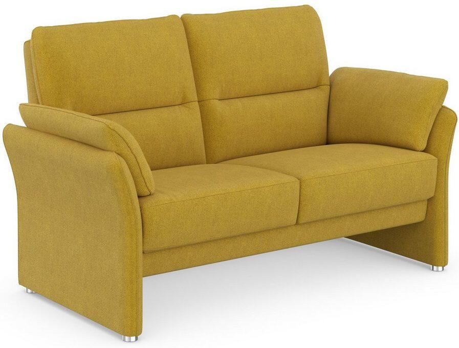 DOMO collection 2-zitsbank Pina smalle armleuningen met bonellvering compact & elegant