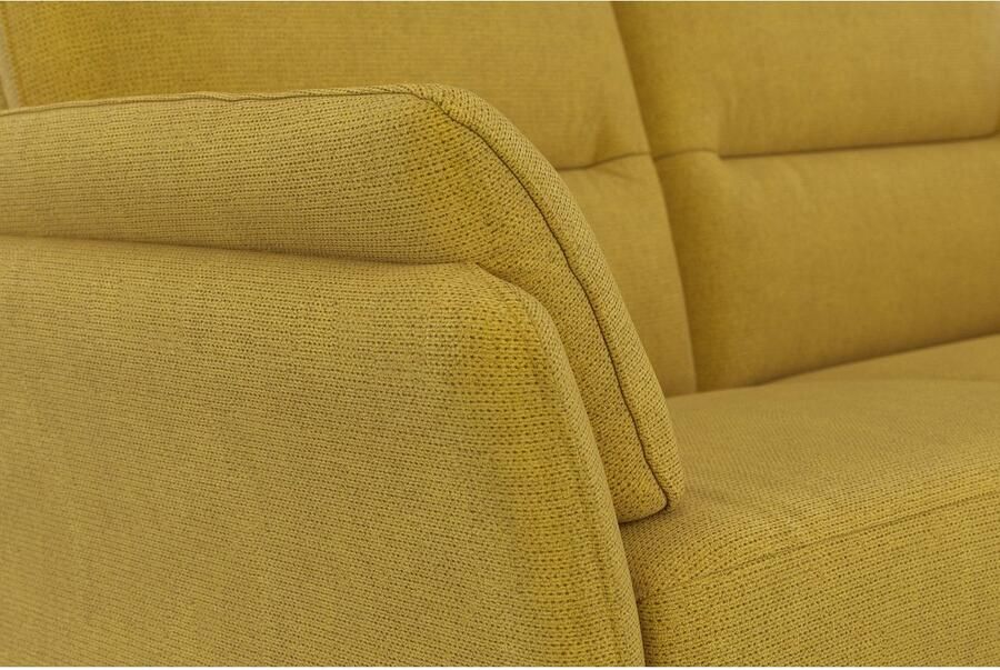 DOMO collection 2-zitsbank Pina smalle armleuningen met bonellvering compact & elegant - Foto 4