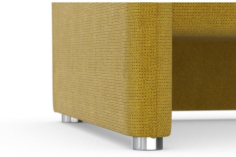 DOMO collection 2-zitsbank Pina smalle armleuningen met bonellvering compact & elegant - Foto 4