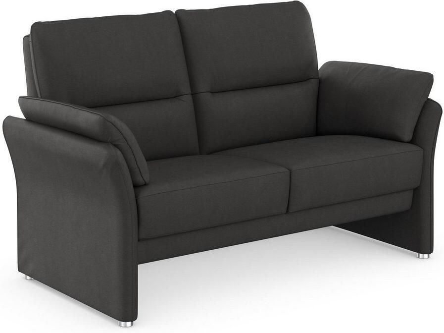 DOMO collection 2-zitsbank Pina smalle armleuningen met bonellvering compact & elegant