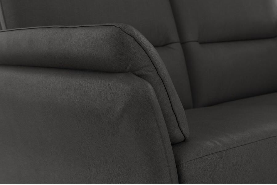 DOMO collection 2-zitsbank Pina smalle armleuningen met bonellvering compact & elegant - Foto 5