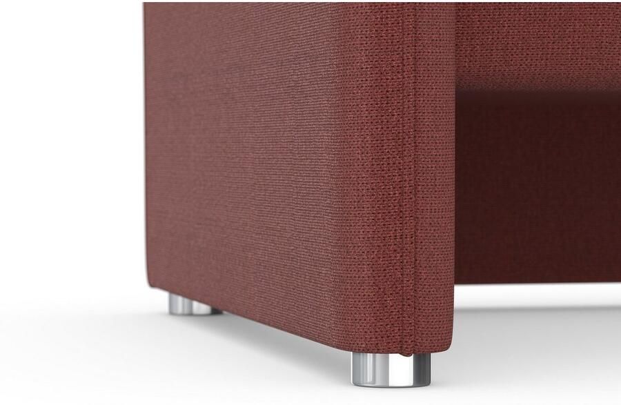 DOMO collection 2-zitsbank Pina smalle armleuningen met bonellvering compact & elegant - Foto 5