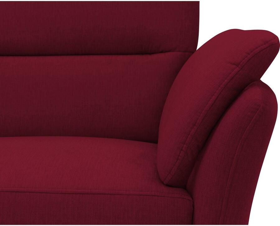 DOMO collection 2-zitsbank Pina smalle armleuningen met bonellvering compact & elegant - Foto 2