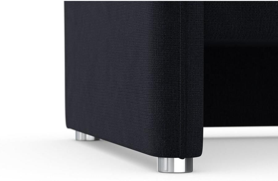 DOMO collection 2-zitsbank Pina smalle armleuningen met bonellvering compact & elegant - Foto 4