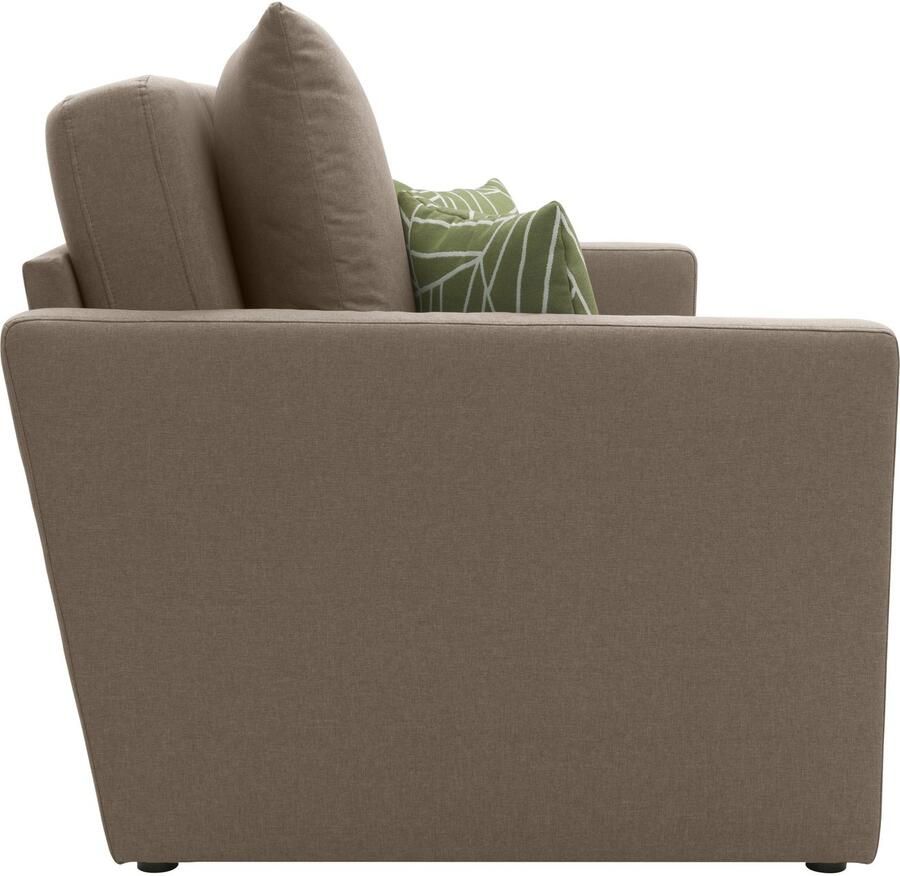 DOMO collection 2-zitsbank Slunce buitenruimtewonder 2-zits inclusief 2 hockers geschikt voor buiten