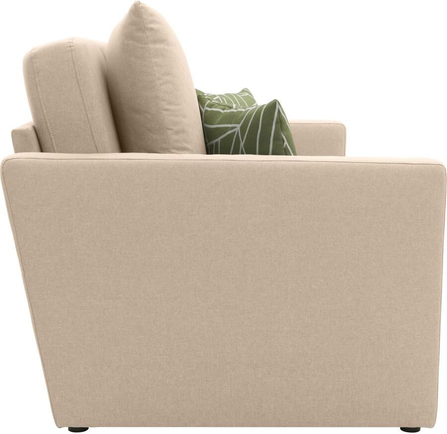 DOMO collection 2-zitsbank Slunce buitenruimtewonder 2-zits inclusief 2 hockers geschikt voor buiten