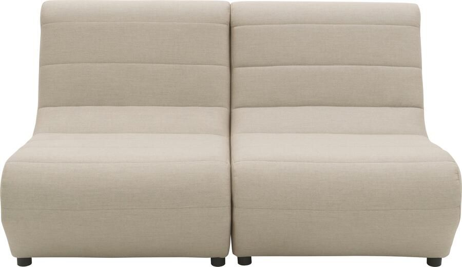 DOMO collection 2-zitsbank Soleil onderhoudsvriendelijke en weerbestendige bekleding Buiten bijzonder ontwerp en vormgeving individueel uitbreidbaar - Foto 3