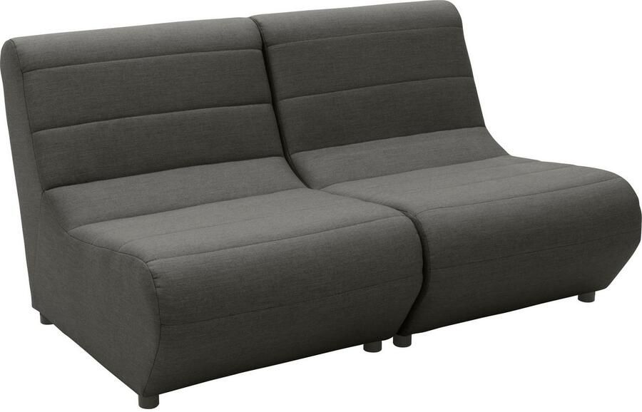 DOMO collection 2-zitsbank Soleil onderhoudsvriendelijke en weerbestendige bekleding Buiten bijzonder ontwerp en vormgeving individueel uitbreidbaar - Foto 2