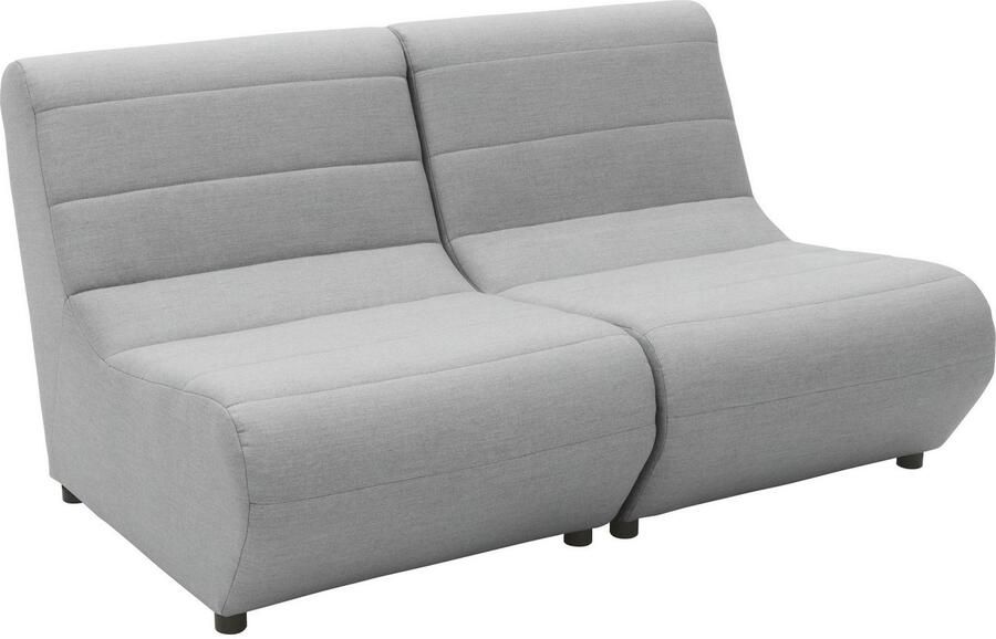 DOMO collection 2-zitsbank Soleil onderhoudsvriendelijke en weerbestendige bekleding Buiten bijzonder ontwerp en vormgeving individueel uitbreidbaar - Foto 2