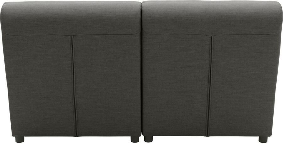 DOMO collection 2-zitsbank Soleil onderhoudsvriendelijke en weerbestendige bekleding Buiten bijzonder ontwerp en vormgeving individueel uitbreidbaar - Foto 3