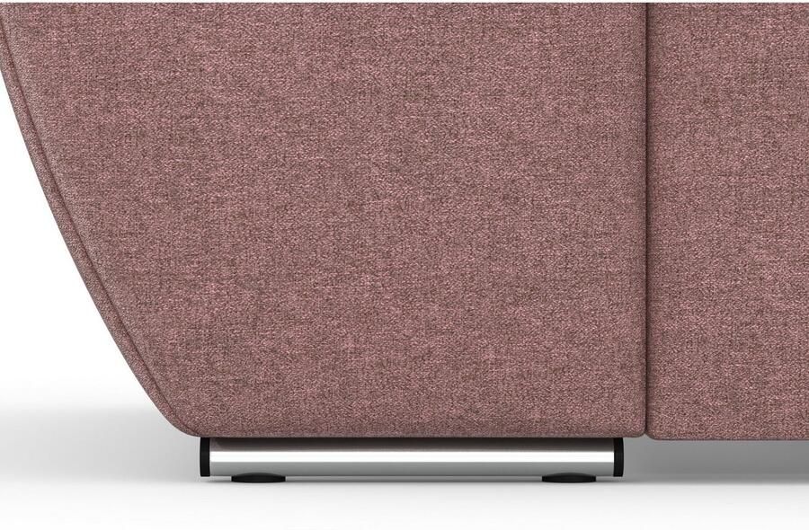 DOMO collection 3-zitsbank Splash moderne stiksels in de zitting en rug comfortabel - Foto 6