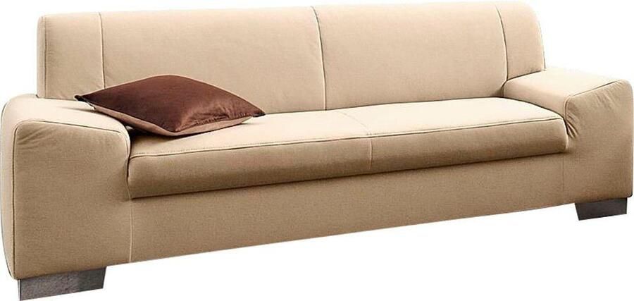 DOMO collection 3-zitsbank Alisson stevig zitcomfort vrij in de ruimte te plaatsen