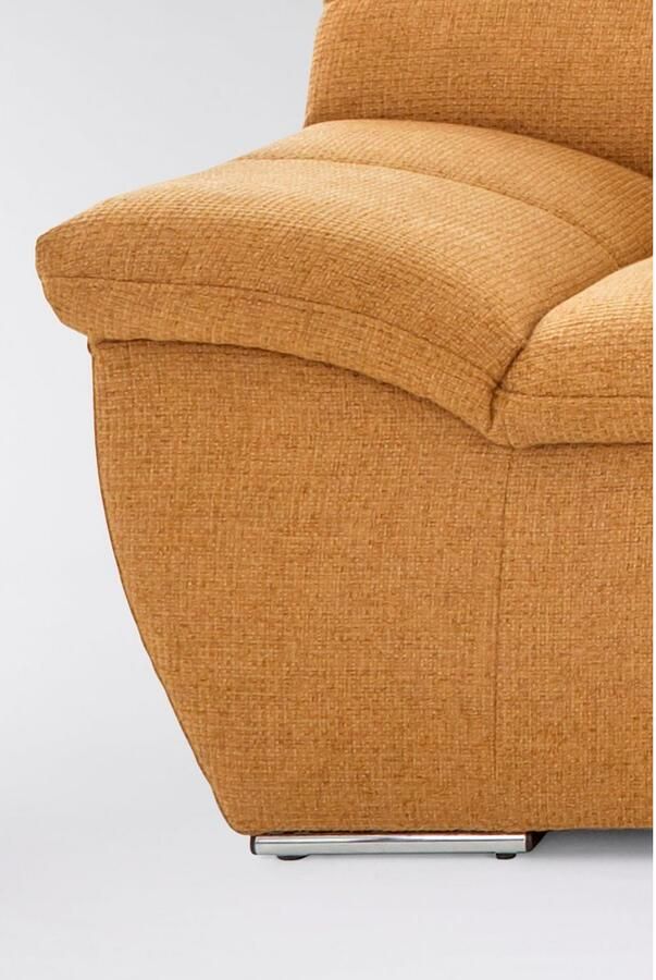 DOMO collection 3-zitsbank Lagoa moderne zittingstikking comfortabel en comfortabel