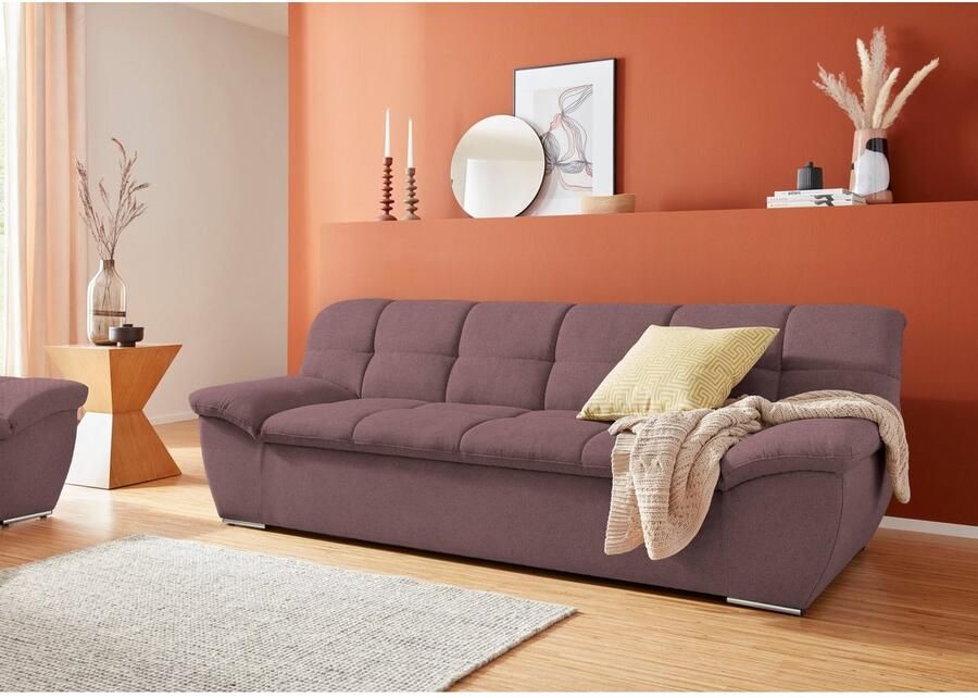 DOMO collection 3-zitsbank Lagoa moderne zittingstikking comfortabel en comfortabel - Foto 2