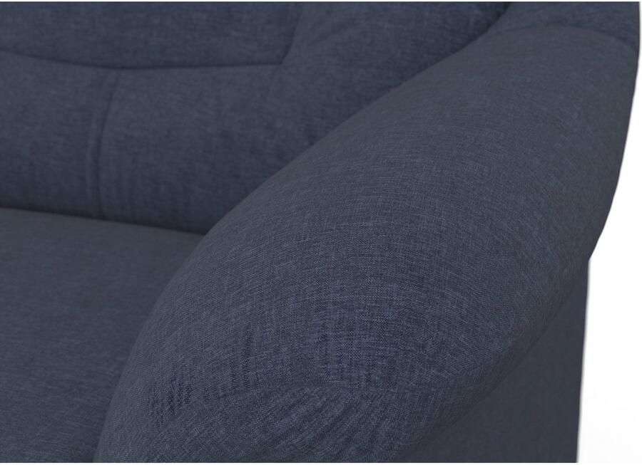 DOMO collection 3-zitsbank Montana voor kleine ruimtes breedte 184cm comfortabel en tijdloos