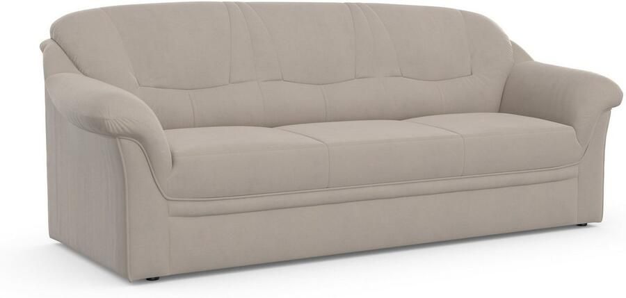 DOMO collection 3-zitsbank Montana voor kleine ruimtes breedte 184cm comfortabel en tijdloos - Foto 5