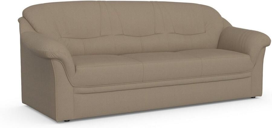 DOMO collection 3-zitsbank Montana voor kleine ruimtes breedte 184cm comfortabel en tijdloos - Foto 4