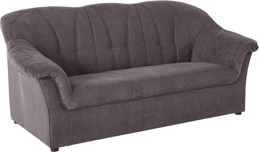 DOMO collection 3-zitsbank Pegnitz voor kleine ruimtes breedte 185cm tijdloos elegante armleuningen comfortabel - Foto 5