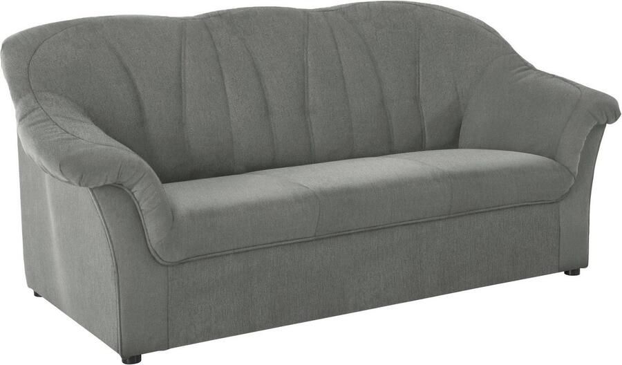 DOMO collection 3-zitsbank Pegnitz voor kleine ruimtes breedte 185cm tijdloos elegante armleuningen comfortabel - Foto 4