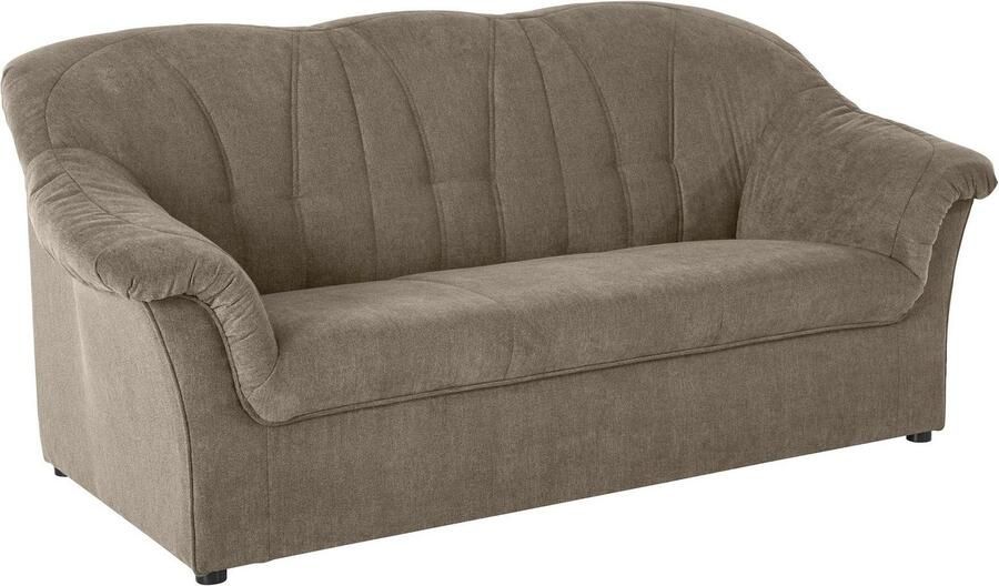 DOMO collection 3-zitsbank Pegnitz voor kleine ruimtes breedte 185cm tijdloos elegante armleuningen comfortabel - Foto 4