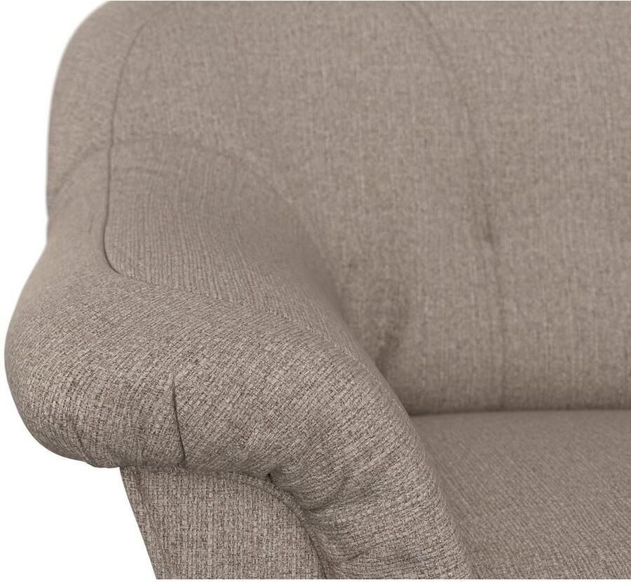 DOMO collection 3-zitsbank Pegnitz voor kleine ruimtes breedte 185cm tijdloos elegante armleuningen comfortabel