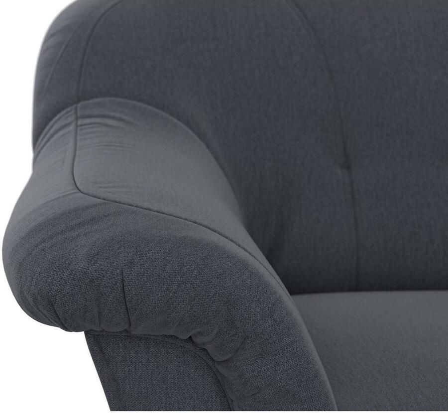 DOMO collection 3-zitsbank Pegnitz voor kleine ruimtes breedte 185cm tijdloos elegante armleuningen comfortabel