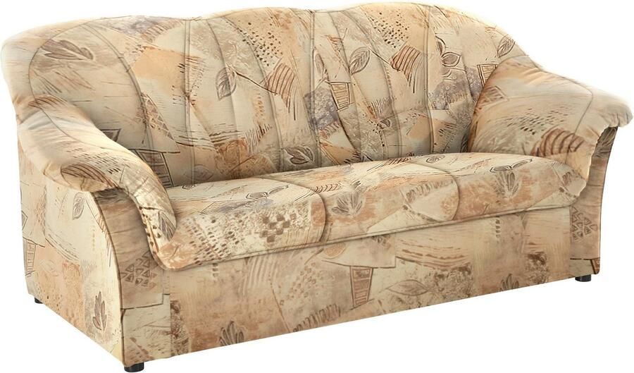 DOMO collection 3-zitsbank Pegnitz voor kleine ruimtes breedte 185cm tijdloos elegante armleuningen comfortabel - Foto 4