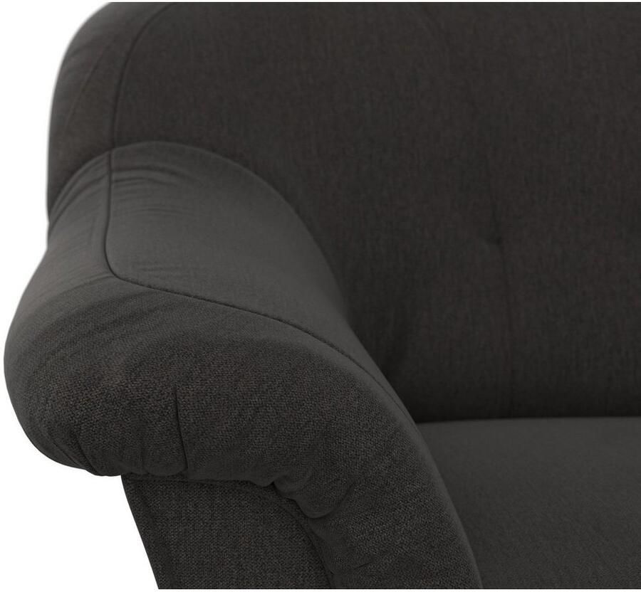 DOMO collection 3-zitsbank Pegnitz voor kleine ruimtes breedte 185cm tijdloos elegante armleuningen comfortabel