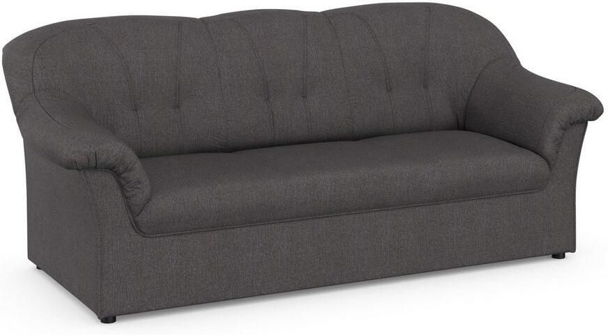 DOMO collection 3-zitsbank Pegnitz voor kleine ruimtes breedte 185cm tijdloos elegante armleuningen comfortabel - Foto 5