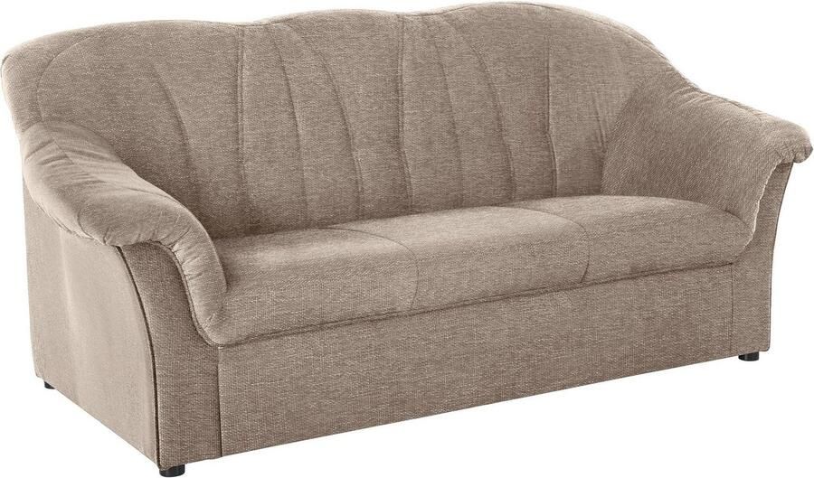 DOMO collection 3-zitsbank Pegnitz voor kleine ruimtes breedte 185cm tijdloos elegante armleuningen comfortabel - Foto 4
