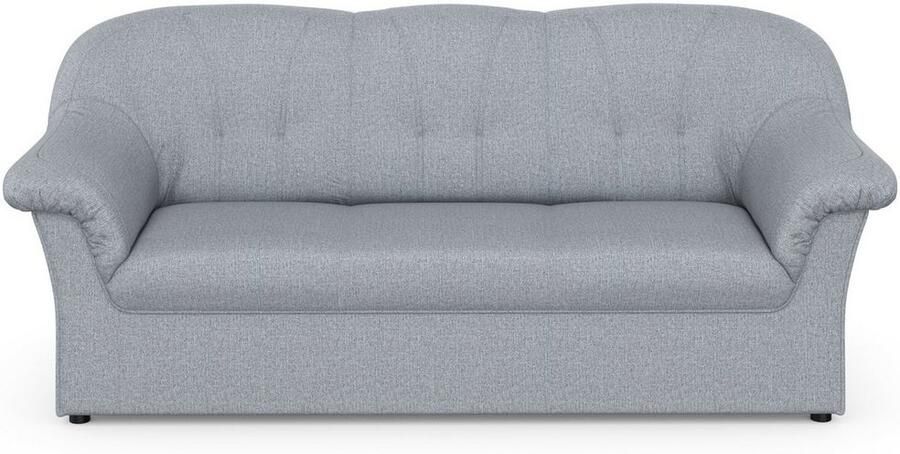 DOMO collection 3-zitsbank Pegnitz voor kleine ruimtes breedte 185cm tijdloos elegante armleuningen comfortabel - Foto 7