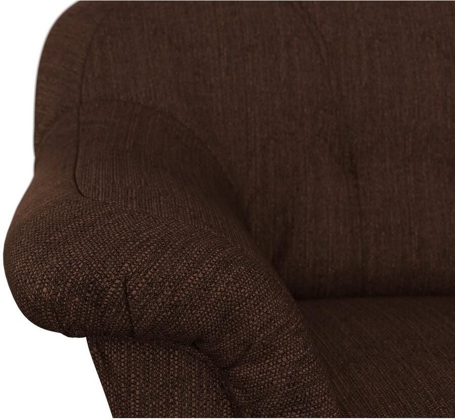 DOMO collection 3-zitsbank Pegnitz voor kleine ruimtes breedte 185cm tijdloos elegante armleuningen comfortabel - Foto 2