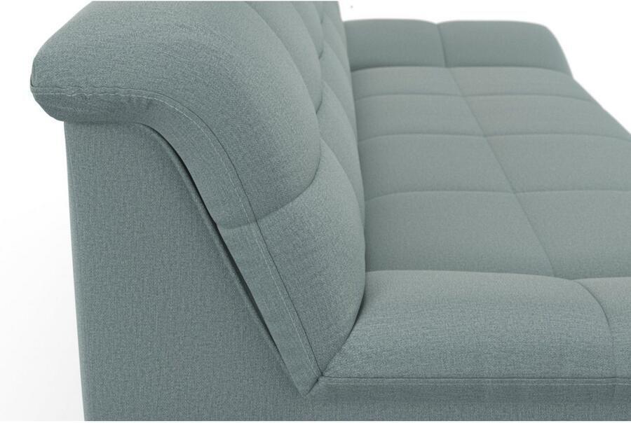 DOMO collection 3-zitsbank Splash moderne stiksels in de zitting en rug comfortabel - Foto 4