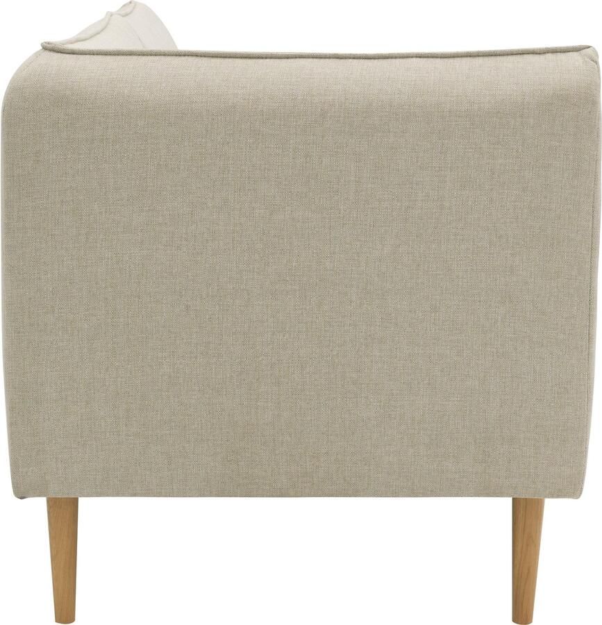 DOMO collection Bank-hoekelement Filho individueel uitbreidbaar Polstermöbel voor terras tuin en balkon speciaal voor buiten