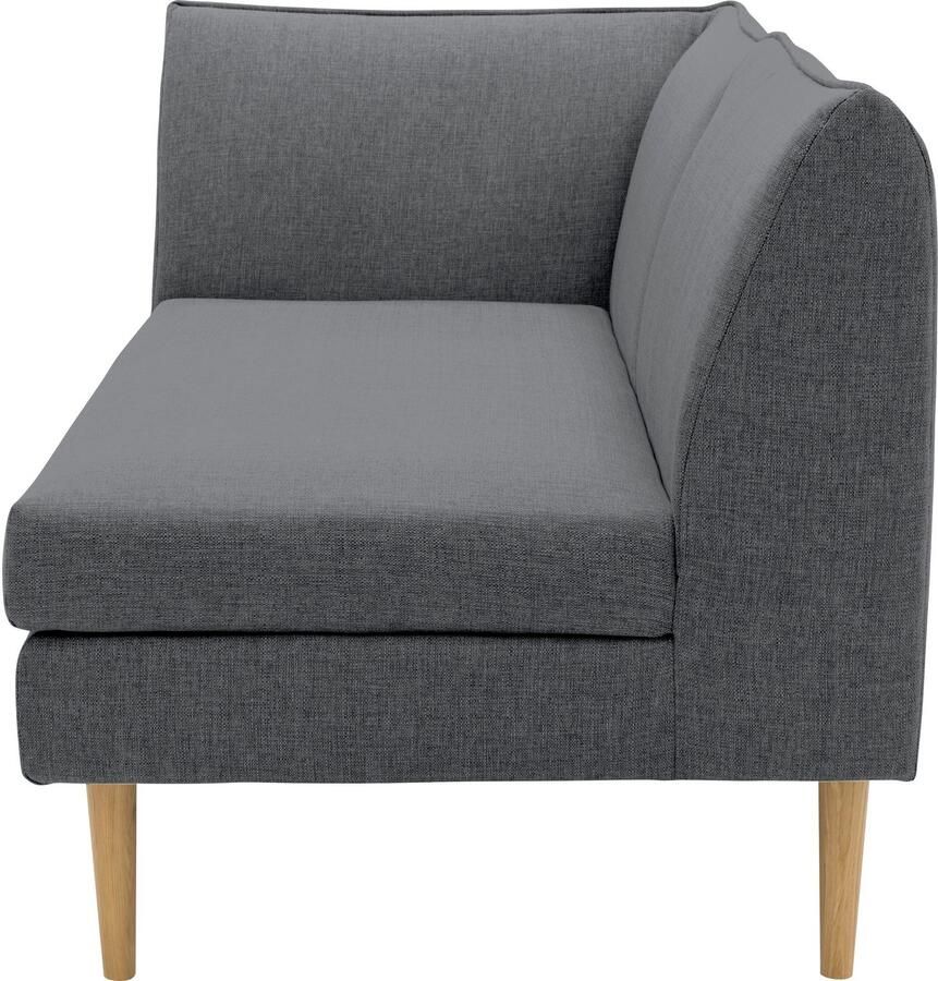 DOMO collection Bank-hoekelement Filho individueel uitbreidbaar Polstermöbel voor terras tuin en balkon speciaal voor buiten