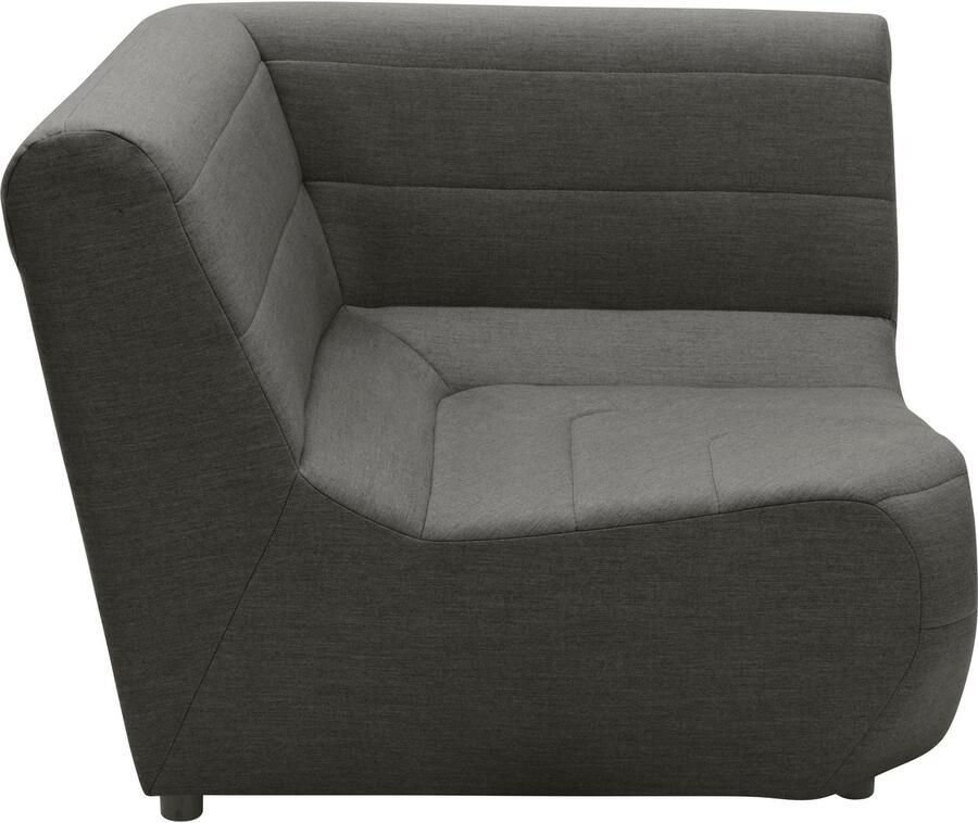 DOMO collection Bank-hoekelement Soleil onderhoudsvriendelijke en weerbestendige bekleding Buiten bijzonder ontwerp en vormgeving individueel uitbreidbaar