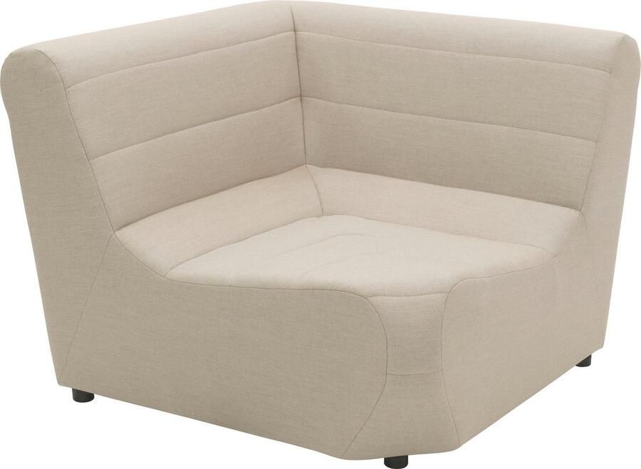 DOMO collection Bank-hoekelement Soleil onderhoudsvriendelijke en weerbestendige bekleding Buiten bijzonder ontwerp en vormgeving individueel uitbreidbaar - Foto 3