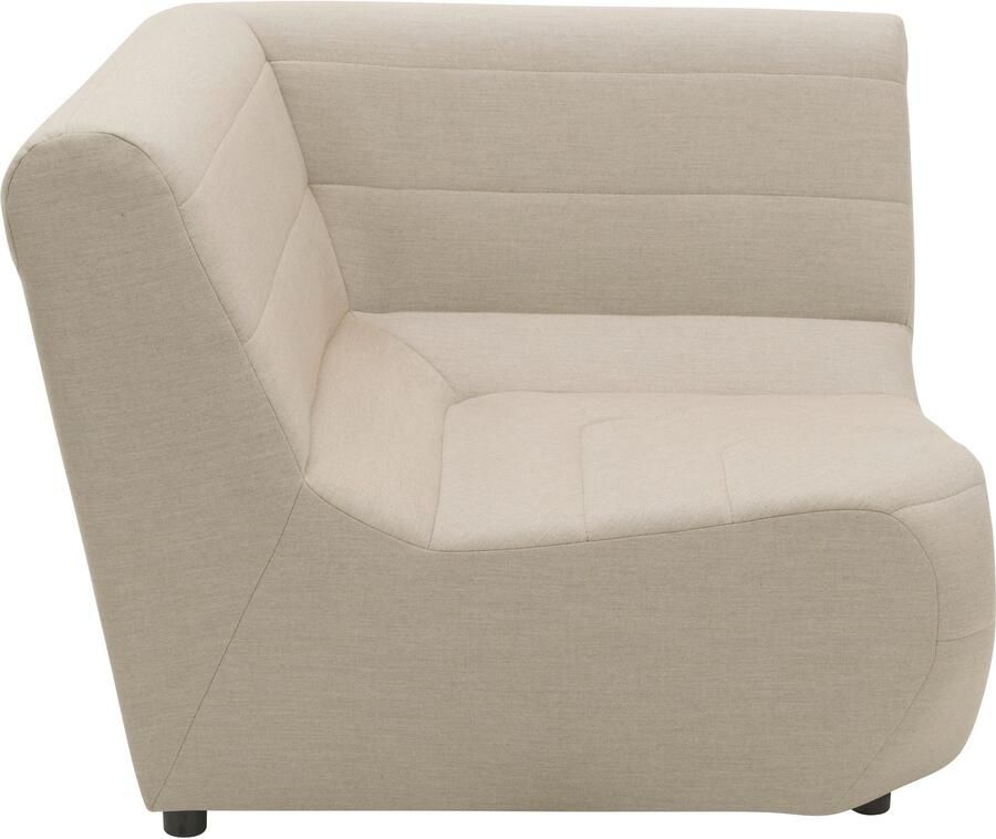 DOMO collection Bank-hoekelement Soleil onderhoudsvriendelijke en weerbestendige bekleding Buiten bijzonder ontwerp en vormgeving individueel uitbreidbaar