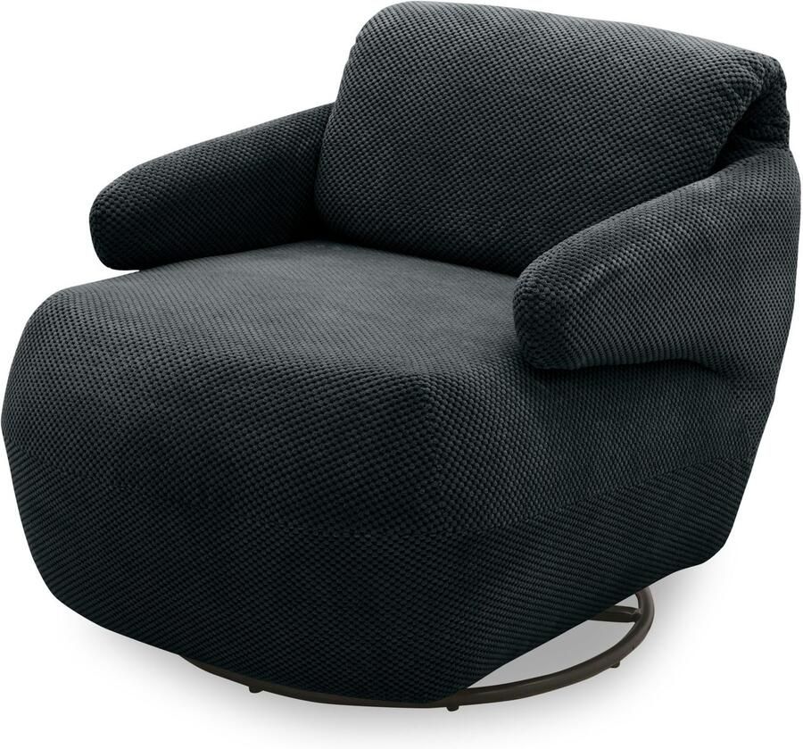 DOMO collection Fauteuil 700015 met verstelbare rugleuning en draaifunctie - Foto 3