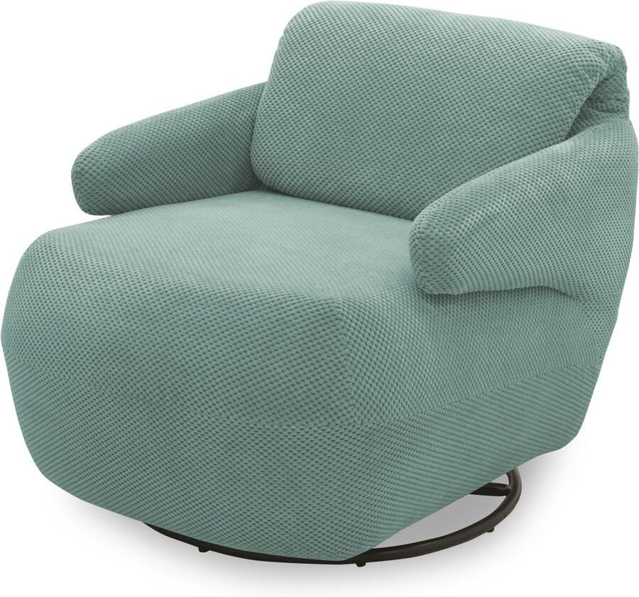 DOMO collection Fauteuil 700015 met verstelbare rugleuning en draaifunctie - Foto 2