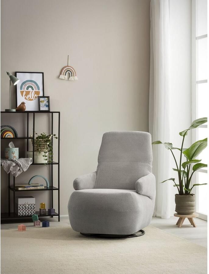 DOMO collection Fauteuil 700015 met verstelbare rugleuning en draaifunctie - Foto 6