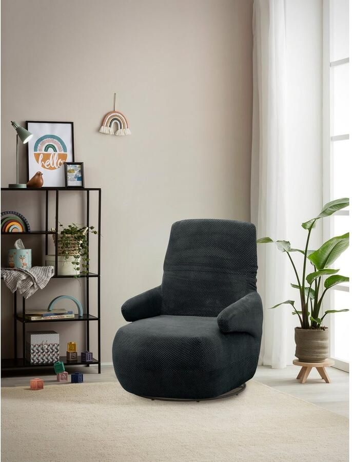 DOMO collection Fauteuil 700015 met verstelbare rugleuning en draaifunctie - Foto 7