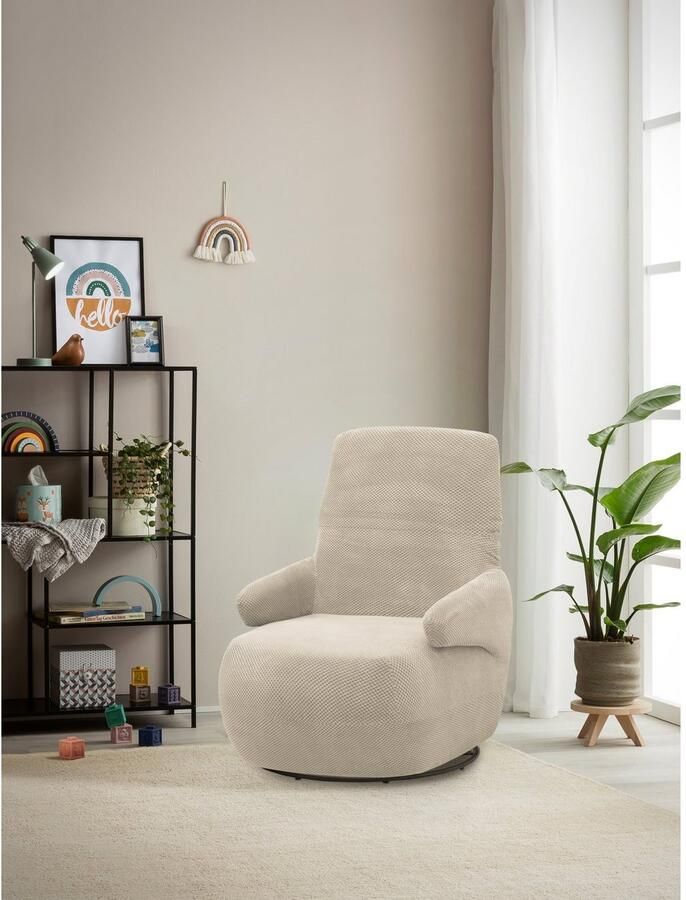DOMO collection Fauteuil 700015 met verstelbare rugleuning en draaifunctie - Foto 7