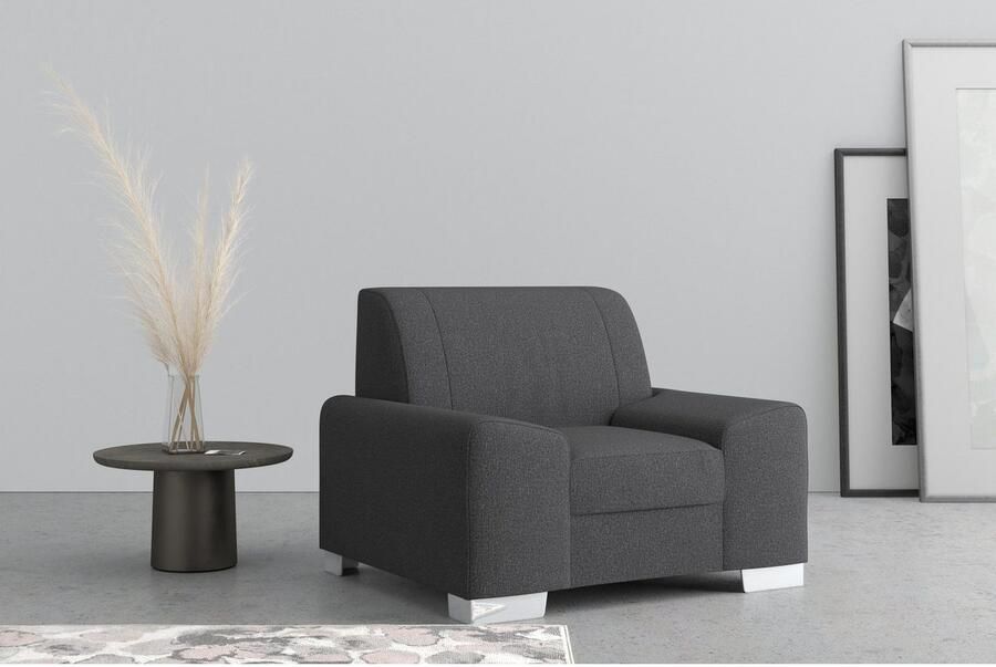 DOMO collection Fauteuil Anzio optioneel met veerkern - Foto 5