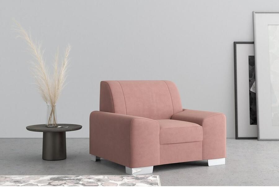 DOMO collection Fauteuil Anzio optioneel met veerkern - Foto 4