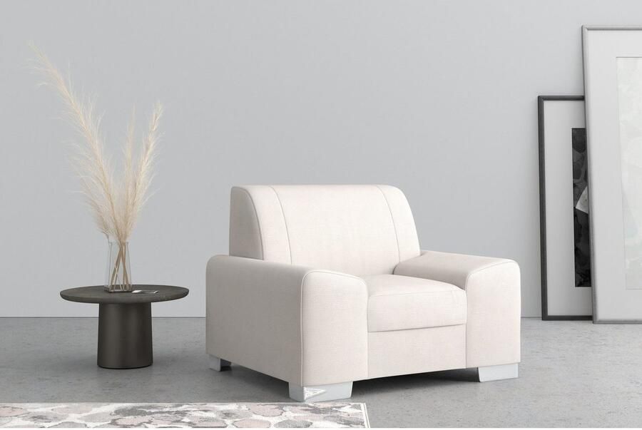 DOMO collection Fauteuil Anzio optioneel met veerkern - Foto 5