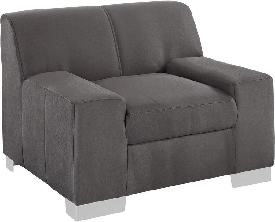 DOMO collection Fauteuil Bero elegant en tijdloos kubistisch en comfortabel (set) - Foto 2