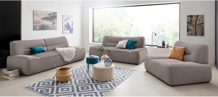 DOMO collection Fauteuil Cesena modern elegante platte armleuningen comfortabel - Foto 5