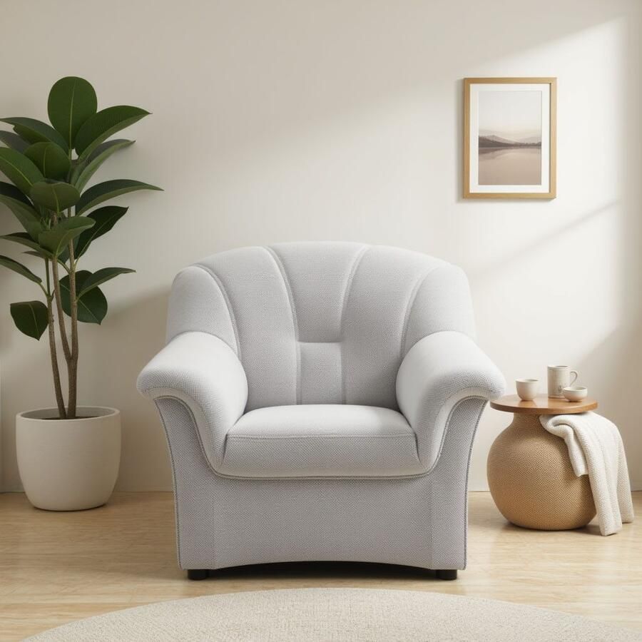 DOMO collection Fauteuil Flores naar keuze met binnenvering (niet bij microvezel primabelle -structuur) - Foto 9