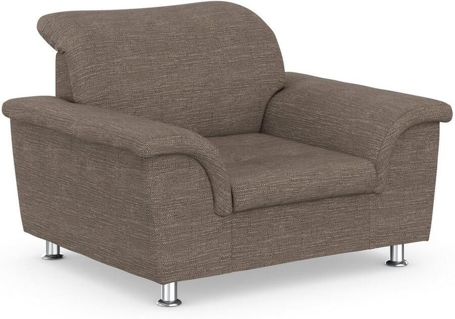 DOMO collection Fauteuil Franzi tijdloos & elegant moderne zittingstikking - Foto 5